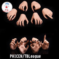 TBleague อุปกรณ์เสริม16 Scale หญิงมือประเภท3คู่รุ่นสำหรับ12นิ้ว PHICEN Pale Suntan ผิวผู้หญิงตุ๊กตา Action Body