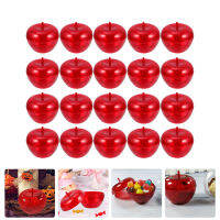 Chaoshihui 24pcs Apple Shape Storage Containers กล่องเก็บขนมกล่องเก็บของที่เก็บ