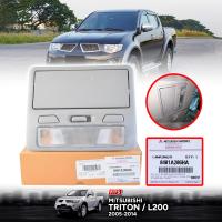 * ของแท้ * กล่องใส่แว่นตา พร้อมไฟในเก๋ง รุ่น มิตซูบิชิ ไทรทัน MITSUBISHI TRITON ปี 2005 - 2014 สีเทา 1 ชิ้น