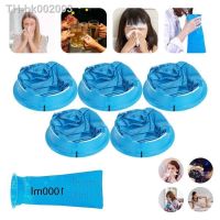 ✱✴ 5pcs 1000ml Disposable Vomit Bags Portable Barf Bags Leakproof Nausea Bags for Travel Motion Car Aircraft Sickness Kids Pregnant