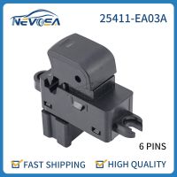 ‘【；、’ Nevosa 25411-EA03A Car Power Window Control Switch Single Button For Nissan Murano Teana Qashq 25411EA03A 25411-EA00A 25411EA00A