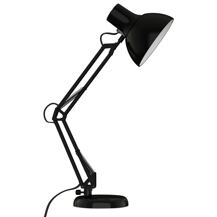 METAL LAMP001 Flexible metal clip desk lamp with Swing Arm metal Stand Holder table lamp for