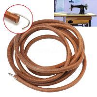 Sewing Belt Leather Leather Belt Treadle Parts 183cm 3/16inch With Hook For Singer/Jones Sewing Machine Home Old Sewing Sewing Machine Parts  Accessor