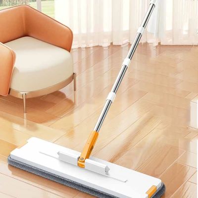 NEW Ground Flat Mops Washing Cleaning Cleaner Self-wring Mop Squeeze Household Automatic Dehydration Telescopic Tools for Home