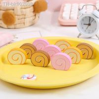 ❂№ 3pcs/box Creative Cake Dessert Design Eraser Cute Rubber Eraser for Kids Pencil Writing Correction Tool Kawaii Stationery School