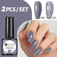 UR SUGAR Gel Polish Set Christmas Snowflake Winter Color Glitter Sequins Matte Effect Gel Long Lasting Nail Art Design