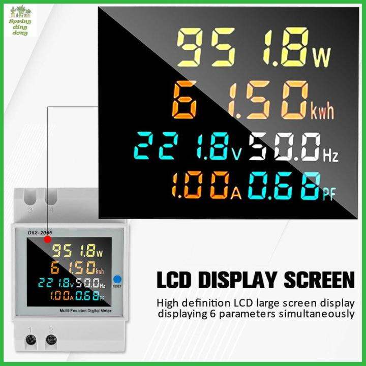 Safe Electricity Usage Monitor Digital Electricity Meter Precise