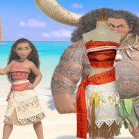 BABYSTORY ชุดเดรสคอสเพลย์ Moana สำหรับเด็กผู้หญิง