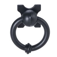 1pc 33mm Circle Handles Black Ring Metal Door Handles Pulls Cabinet Drawer Knobs For Furniture Hardware decoration durable  by Hs2023