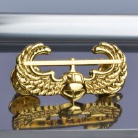 【CC】 States Air Force Assault Qualification Metal Badge Pin