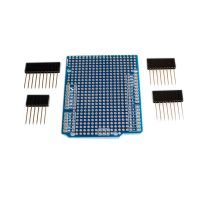 Prototype PCB Expansion Board For Arduino UNO R3 ATMEGA328P Shield FR-4 Fiber PCB Breadboard 2mm 2.54mm Pitch With Pins DIY One