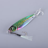 New 3D Simulation Printing Fishing Jigs 7g - 80g Long shot metal slow pitch Jigs Saltwater Lead Jigging Lures