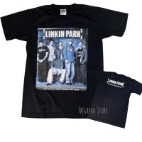 เสื้อยืดวงร็อค Linkin Park ลิงคินพาร์ค เสื้อวง เสื้อยืด เสื้อวินเทจ แฟชั่นแขนสั้นผ้าฝ้าย