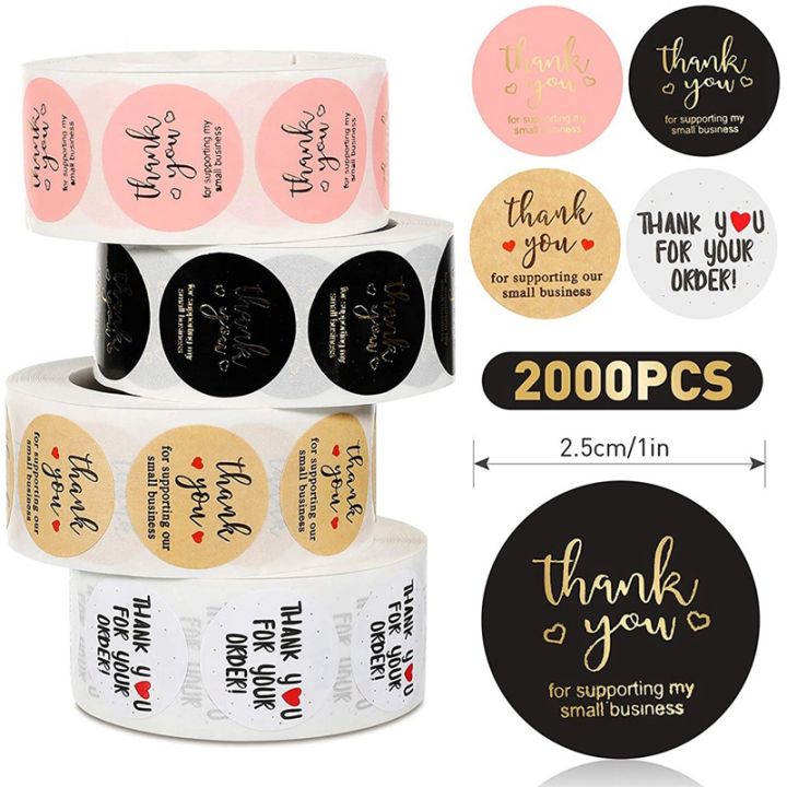 4-rolls-2000-thank-you-label-stickers-1-inch-gold-foil-font-thank-you-adhesive-stickers-for-decorating-packaging