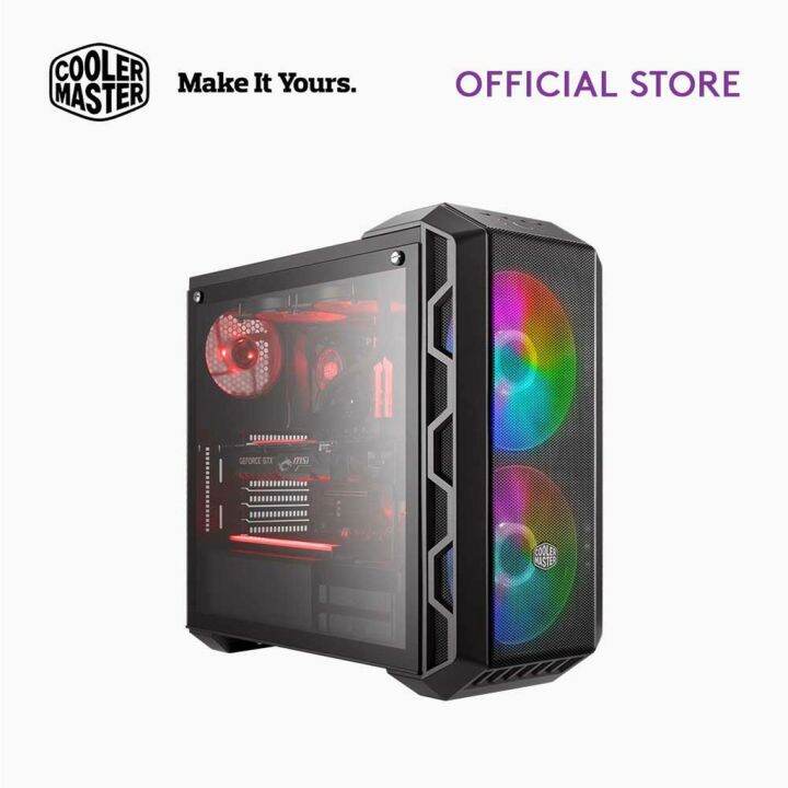 Cooler Master MasterCase H500 ARGB Mid Tower Gaming Desktop Case (MCMH500IGNNS01) Lazada PH