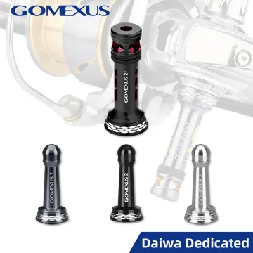 Gomexus 42mm Non-Power Handle Reel Stand protect for Shimano Daiwa Abu Okuma  Fishing Reel 1000-5000 R3