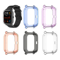 NEW เหมาะสำหรับข้าวหัว Amazfit GTS โปร่งใส TPU เคสป้องกันกันกระแทกป้องกันรอยขีดข่วนเคสป้องกันยางนิ่มเคสนิ่ม