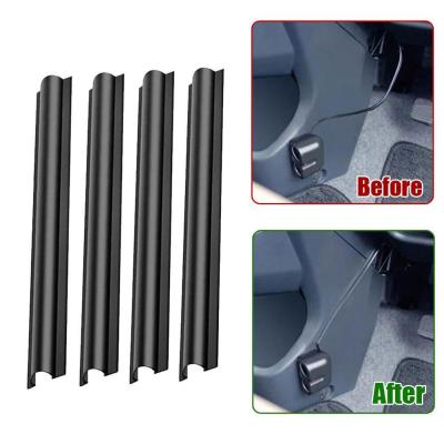 4pcs/set Car Interior Cable Line Sleeve Protector Universal Cable Cover Hidden Organizer Wire Clamp Accessories Clips Data H7G5