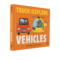 Twirl produces the original English touch and explore vehicles cardboard touch and turn book stem popular science learning great evolution childrens Encyclopedia mechanism operation book