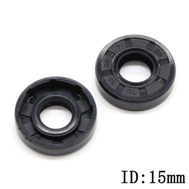 ID 15mm NBR Shaft Nitrile Rubber Oil Seal TC 15x22/24/25/26/28/30/32/35