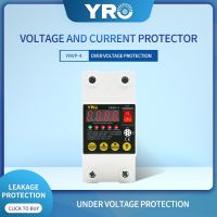 Over under Voltage Protector Self Recovery reclosing Earth Leakage Circuit Breaker 63A Current Ajustable Digital Display 63A