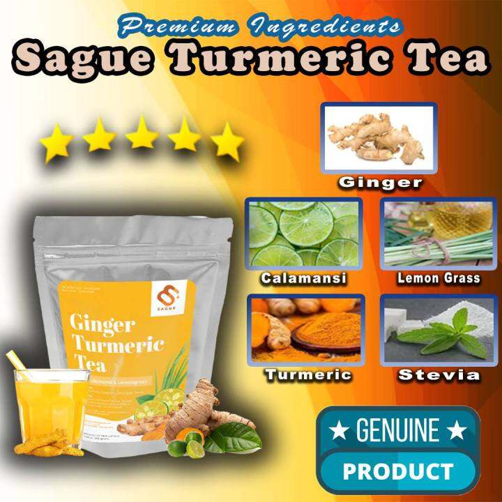 Lane/ Sague/ Ginger Turmeric Tea w/ Calamansi and Lemongrass