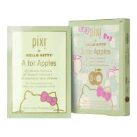 Pixi + Hello Kitty A for Apples Multi-Vitamin Infusion Sheet Mask 3 x 23g พิกซี่ มาส์กหน้า เฮลโหลวคิตตี้ เซ็ต 3แผ่น