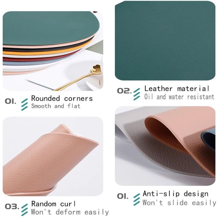 inyahome-irregular-shape-pu-leather-placemats-set-oil-proof-waterproof-for-kitchen-tables-bistro-tables-bars-coffee-shops-hotels