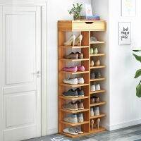 [COD] shoe home indoor good-looking economical narrow door mini space-saving cabinet storage