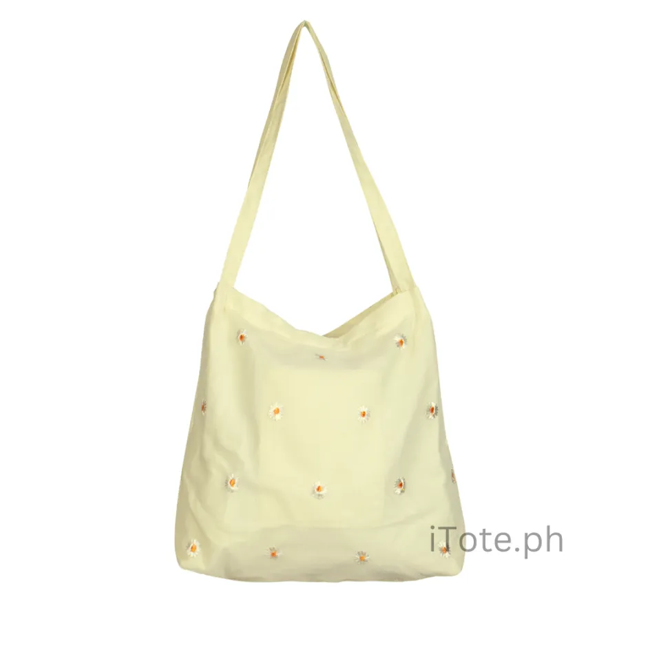 Aesthetic Tote Bagflower Daisy Bagmessenger Bagshopping -  Israel