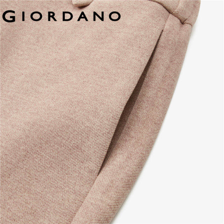 giordano-กางเกงขายาวผู้หญิง-กางเกงแฟชั่นผญ-ลุคทำงาน-free-shipping-18422002