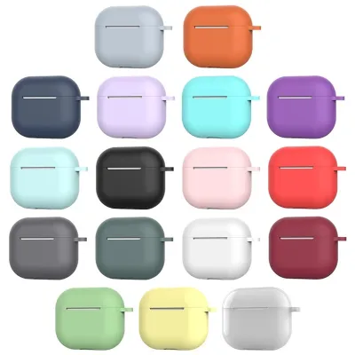 Silicone Protective Cover For New Airpods 3 Case Bluetooth Wireless Earphones Accessories For Apple AirPods 3 Charging Box Shell