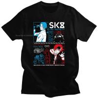 เสื้อยืดขายดี SK8สเก็ตบอร์ดอินฟินิตี้พิมพ์ลาย