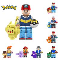 Blocks Building Ash Ketchum Model Doll Fans Decoration Home Gift