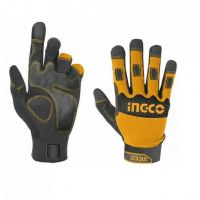 ถุงมือช่างกล XL อิงโค่ ถุงมือไมโครไฟเบอร์  Microfiber Mechanic Gloves