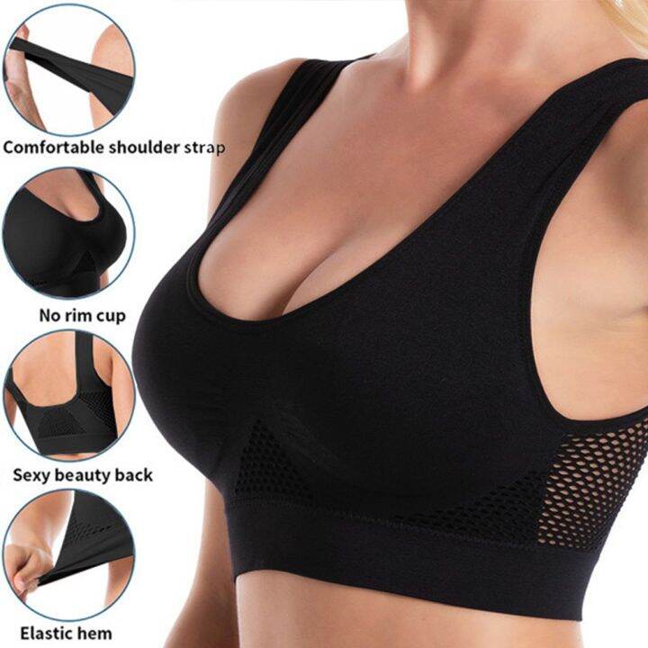 a-so-cute-bra6xl-กันกระแทกขนาดบวก-crop-top-breathablebra