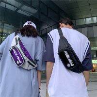 New Style Men Women Same Unisex Chest Bag isn Street Wear Sports Student Shoulder Casual Boys Waist Fashionable Small Female Cross-Body 【AUG】