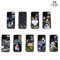 MOLAN CASE รุ่น ip 15,15+,15 pro,15 pro max collection jelly printing