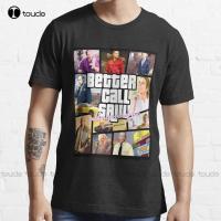 Better Call Saul Gta T-Shirt White Collar Shirt Women High Quality Cute Elegant Lovely Kawaii Cartoon Sweet Cotton Tee Shirts 4XL 5XL 6XL