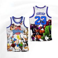 2023 NEWMen S Sports Hobby Sports Vest Cartoon Animation Quick-Drying Outdoor Leisure 3D Digital Printing