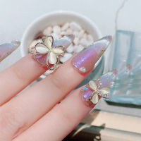 BARTT หรูหรา สามมิติ หมี ความรัก โบว์ตาแมว เครื่องประดับ DIY เพ้นท์เล็บ Rhinestone ตกแต่งเล็บ 3 มิติ เครื่องประดับเล็บผีเสื้อ