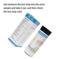 100 Pieces Urine Sample Test Strip 11 Parameter Urinalysis Reagent PH Value Strips Healthy Diet Tester Clinic Supplies Medical Tests