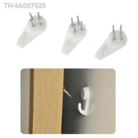 卐☍♀  50 Pcs Plastic Invisible Traceless Wall Mount Photo Picture Frame Nail Hook Hanger