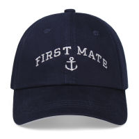 2021 new style letter embroidery captain FIRSTMATE pure cotton cap hip hop casual baseball cap mens hat ladies outdoor sun hat