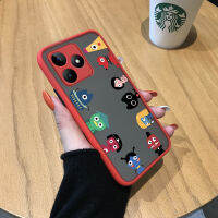 เคสโทรศัพท์พร้อมสำหรับ Realme C53 Realme Narzo N53การ์ตูนน่ารักเคสโทรศัพท์น้อยรักสัตว์นิ่มมีน้ำค้างแข็งโปร่งใสขอบแข็งเด็กหญิงเด็กชายกรอบป้องกันกล้องคลุมทั้งหมดกันกระแทก