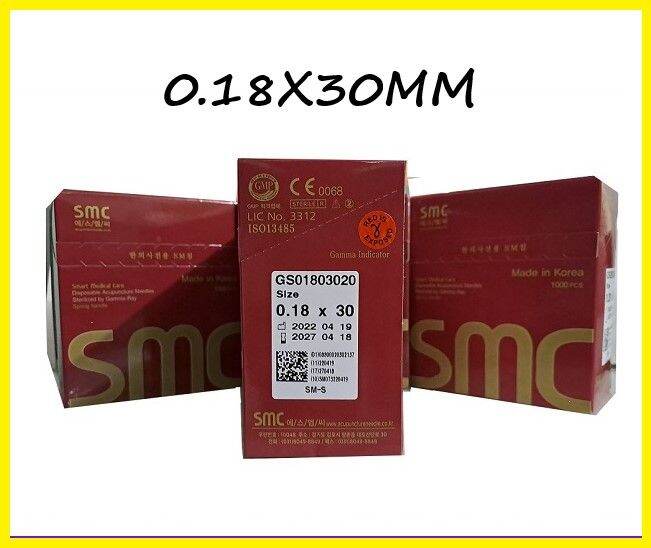 1000Pcs Authentic SMC Acupuncture Needles, Made in Korea Lazada PH