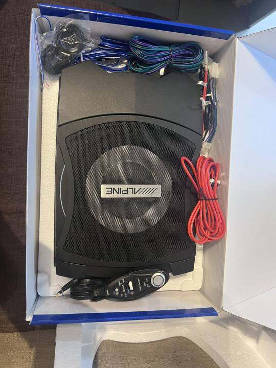 ALPINE UNDERSEAT SUBWOOFER (PWET0800C ACTIVE 8 20CM) Lazada PH