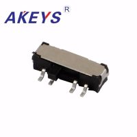 20PCS MSKT-23D20A MINI slide switch 2P3T SMD SMT side slide 8 pin 3 position mini toggle switches