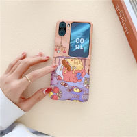 เคสการ์ตูนออปโป้ไฟนด์ N2มีไฟเคสอัลตราสลิมแบบพับได้ฝาครอบกันการกระแทกป้องกันการตกหล่นเบาเข้ากันได้กับออปโป้ไฟนด์ N2พับ