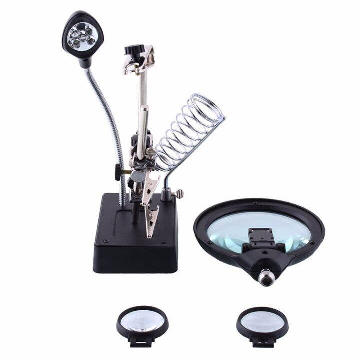 mg16129-c-welding-magnifying-glass-clamp-5-led-auxiliary-clip-magnifier-hand-soldering-solder-iron-stand-holder-station